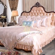 欧式床品多件套装美式家居，样板房软装高档法式豪华新古典床上用品
