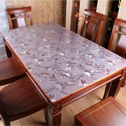 桌布防水免洗防油防烫餐桌垫茶几桌布，方形软玻璃水晶板透明桌垫