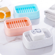 创意浴室双层沥水肥皂盒肥卫生间卫浴大号时尚手工皂架香皂盒皂托