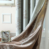 欧式风格提花窗帘布艺遮光客厅，卧室书房飘窗加厚定制成品窗帘布