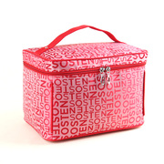 韩国大容量整理手提包字母化妆盒化妆箱可折叠化妆包旅行收纳