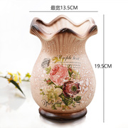 欧式陶瓷器花瓶摆件客厅插干花艺景德镇家居餐桌创意摆设装饰花瓶