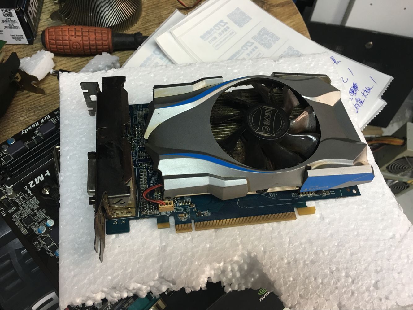 影驰GTX650 1G DDR5 游戏显卡另有 750TI 960