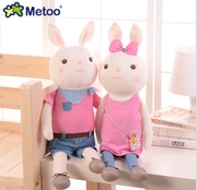 METOO咪兔提拉米兔情侣可爱兔兔公仔安抚陪伴布娃娃礼物毛绒玩具