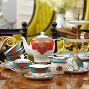 创意陶瓷咖啡具套装咖啡杯套装欧式茶具骨瓷英式下午花茶杯碟套具