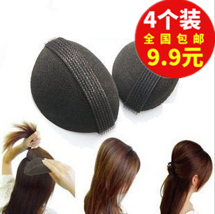 9.9元4个刘海发(刘海发)垫蓬蓬贴造型增高器，盘发工具美发垫发器