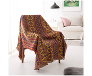 原单出口欧美西域风情沙发巾简约沙发套沙发罩毯子午睡毯盖毯