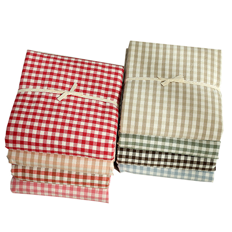 Simplicity Cotton Washed cotton Quilt cover Skin-friendly Naked pure cotton Quilt cover stripe lattice Solid Alone Quilt coverin the Bedclothes , Quilt category - from Buy2taobao.com to provide professional Taobao agent buy service