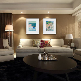 先锋艺术家居家装饰品，现代客厅沙发餐厅，装饰画壁画有框画挂画y34
