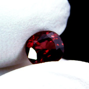 正红色尖晶石纯天然宝石裸石，戒指戒面女1.30克拉视频展示证书