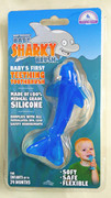 美国Baby banana香蕉宝宝硅胶婴儿软牙胶牙刷不含BPA-鲨鱼款
