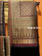 泰国工艺品家装饰品泰丝桌旗桌布床旗东南亚风格长210宽105cm