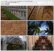 广东深圳世界之窗旅游景点五大洲文化风情 视频素材