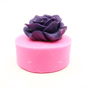 3d立体玫瑰花手工皂模具玫瑰，巧克力模具硅胶皂模手工皂滴胶模具