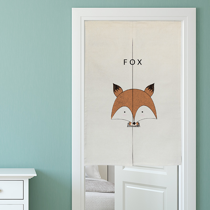 Cartoon children animal thickening Burlap Cloth curtain curtain Partition curtain kitchen Drapes bedroom Hanging curtain Entrance curtainin the Home Fabric , Curtains and curtain accessories , Curtain category - from Buy2taobao.com to provide professional Taobao agent buy service