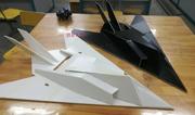 F117 隐形战斗机 遥控航模 飞机 板材 混控 三角翼