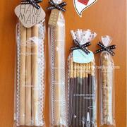 烘焙包装 糖果袋 包装袋 饰品袋 自粘袋/长条手指饼干袋20个
