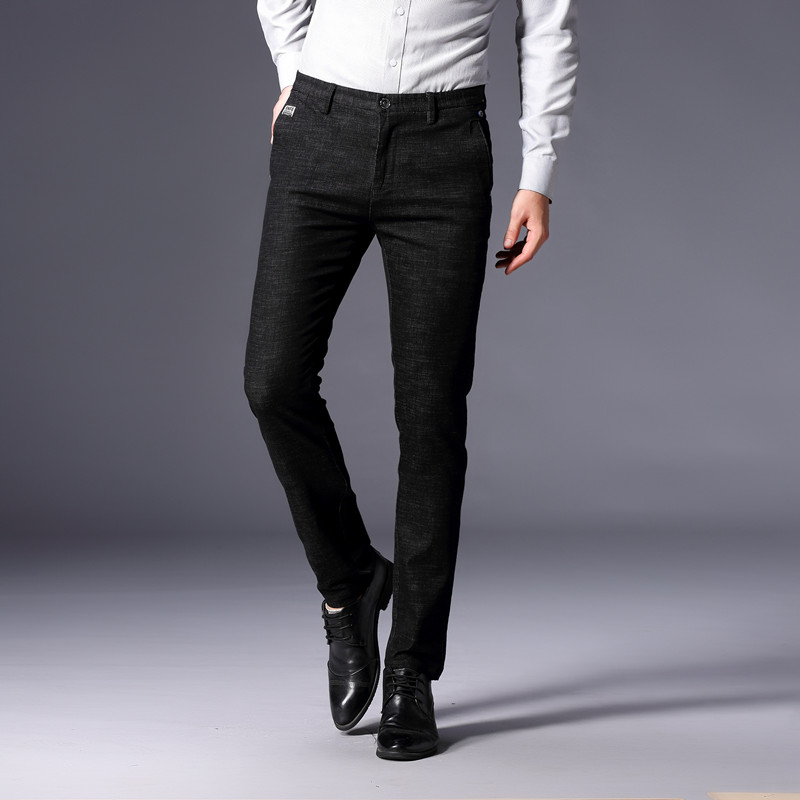 high-grade trousers Casual pants Korean Edition Trend 2019 Spring new pattern man Casual pants Self cultivation Pencil Pants Men's trousersin the Men's clothing, Casual pants category - from Buy2taobao.com to provide professional Taobao agent buy service