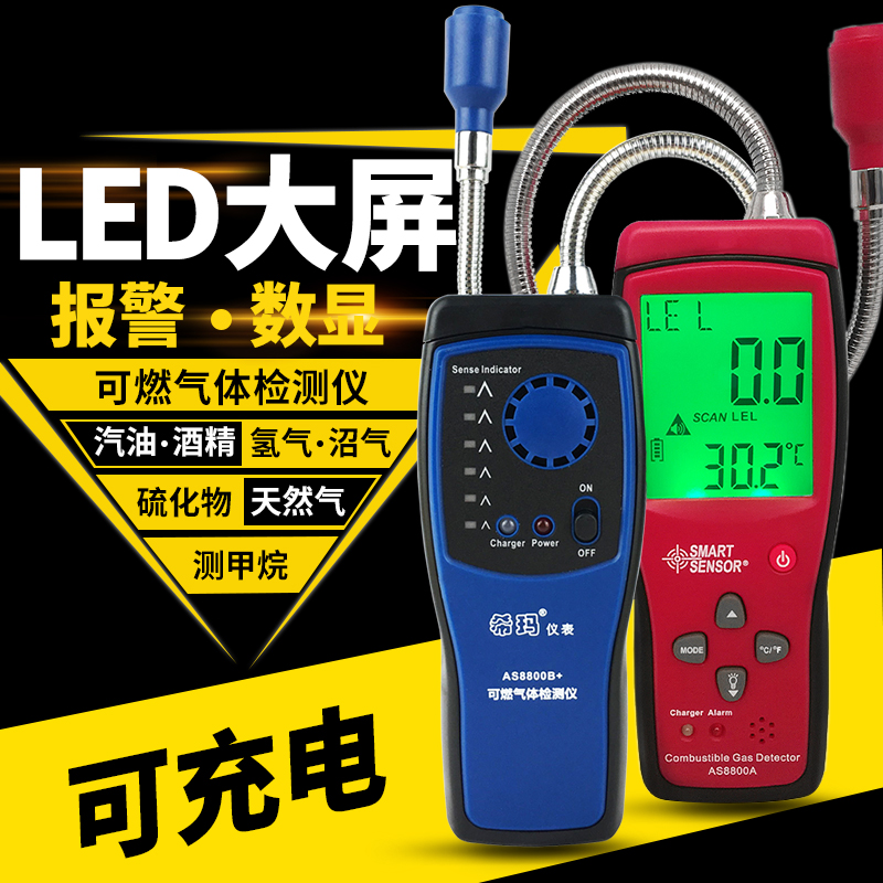 天然气漏气检测仪可燃气体煤气泄露报警器家用便携式探测器检漏仪|ruв категории Аксессуары, шляпа - от Buy2taobao.com для оказания профессиональной услуги покупки агента Taobao