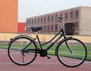 舒适24寸26寸老式自行车女士，单车男女式学生轻便车骑行通勤休闲车