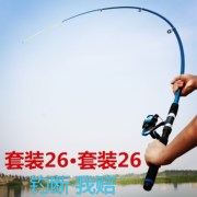 海竿套装鱼杆甩杆超硬抛竿2.1 2.4 2.7 3.0 3.6米钓鱼竿套装