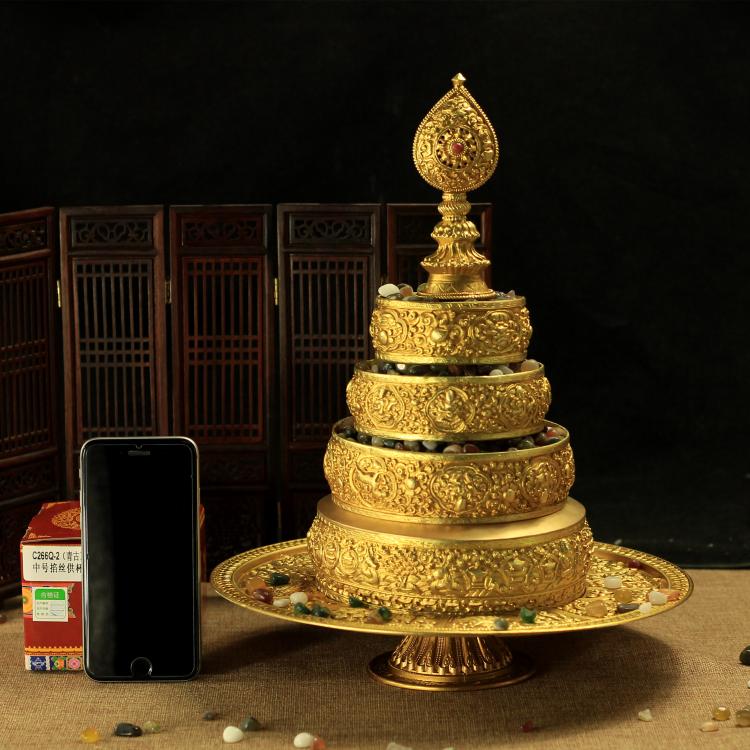 Nepal technology Buddhism Pure copper auspicious Manza plate exquisite manual carving Temple Qibao Manza platein the Arts and crafts , Minority handicrafts , Tibetan characteristics , Tibetan Manza plate category - from Buy2taobao.com to provide professional Taobao agent buy service