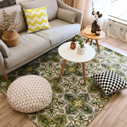 北欧茶几地垫客厅沙发地毯，卧室床边长方形，大地毯家用简约地垫拼色