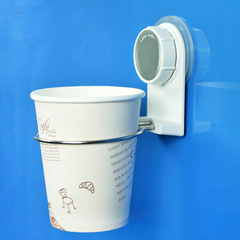 韩国dehu创意吸盘水杯架牙刷杯架