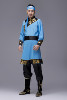 蒙古族舞蹈演出服男成人蒙古服饰，藏族表演服民族，筷子舞演出服装