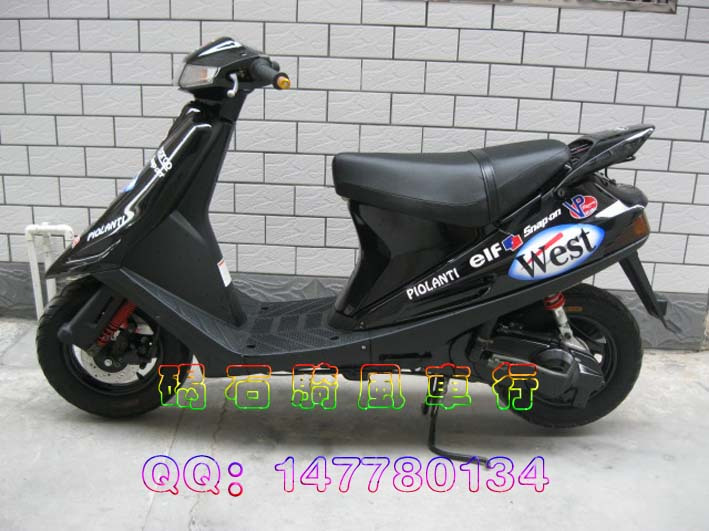 铃木AG100 100cc 2冲 踏板摩托车 动力强劲 (碣