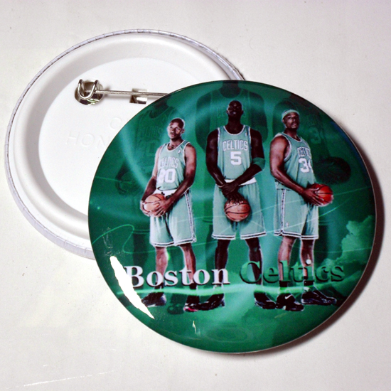 球星胸章 徽章 球星纪念品 凯尔特人三巨头加内