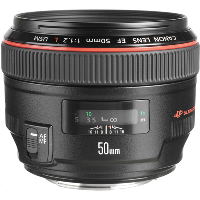 【专卖店】佳能50 1.2L镜头 佳能EF 50mm f1.