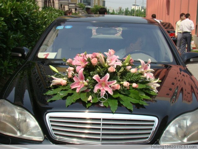 【彩车006】上海花店 结婚彩车 徐汇区扎婚车