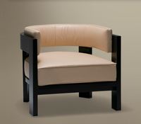 领誉家居 实木新中休闲小沙发 客厅日式布艺躺