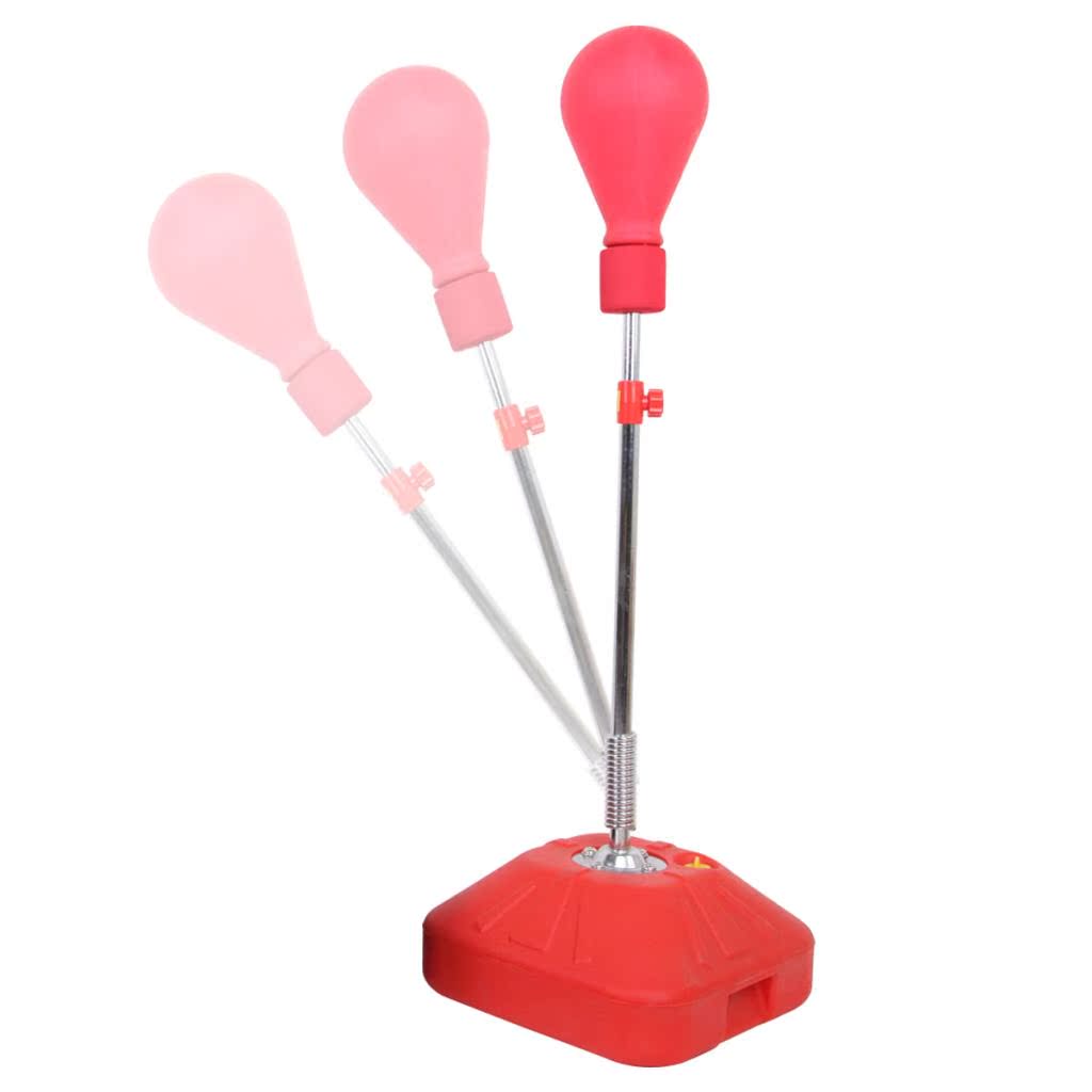 专业实心拳击速度球落地拳击球立式速度球发泄