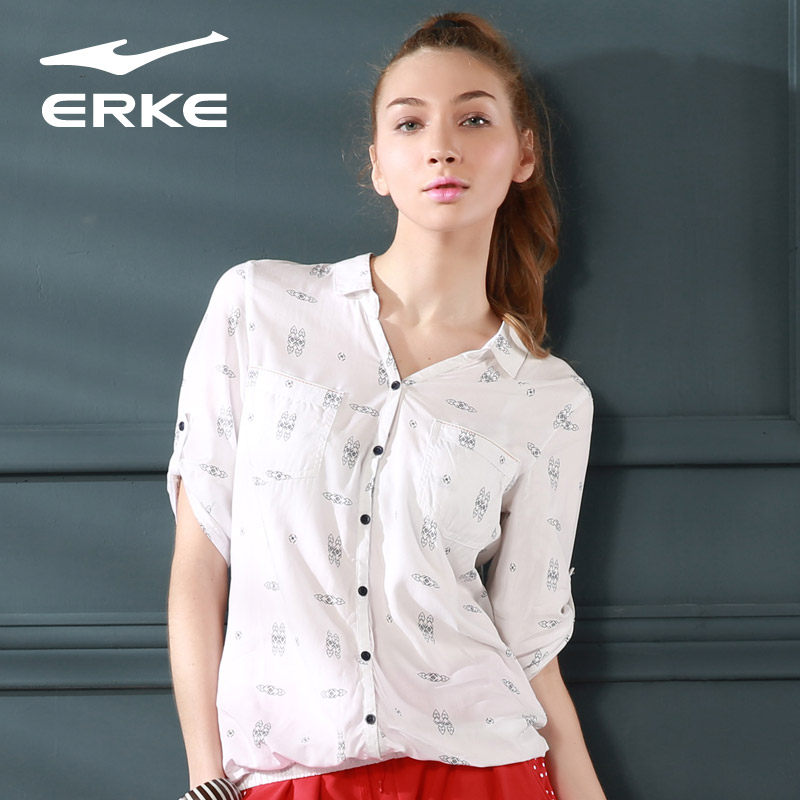 <em>鸿星尔克女装衬衣</em>2014夏装新款女士运动休闲