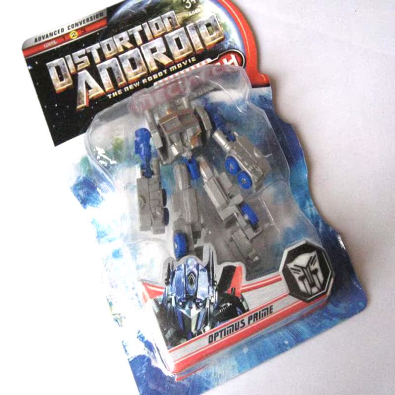 迷你变形金刚 大黄蜂擎天柱变形飞机 单个4.8超