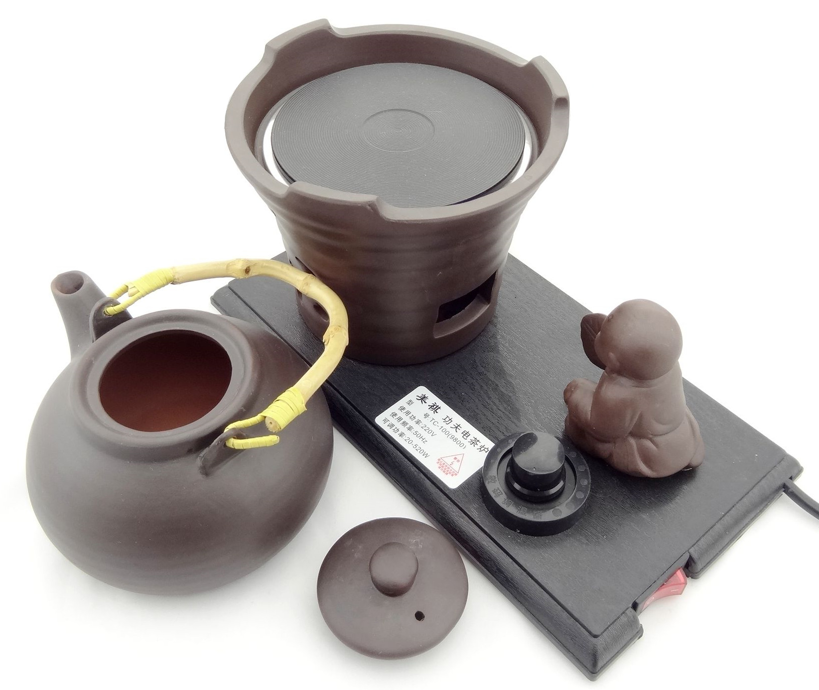 旧木炭炉随手泡功夫茶壶烧开水煲保温煮黑茶器