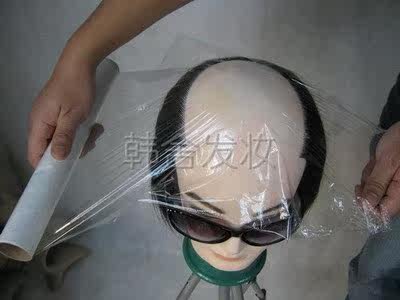 发妆】100%真人发补发 织发发块 男士<em>脱发</em> 头