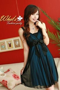 ���¸� ��ɫ��ɴ�������䱳�ĵ�������ȹ��Ůװ�¿�