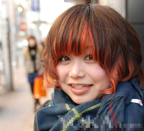 街拍发型大作战 女生什么发型好看刘海帮你耍