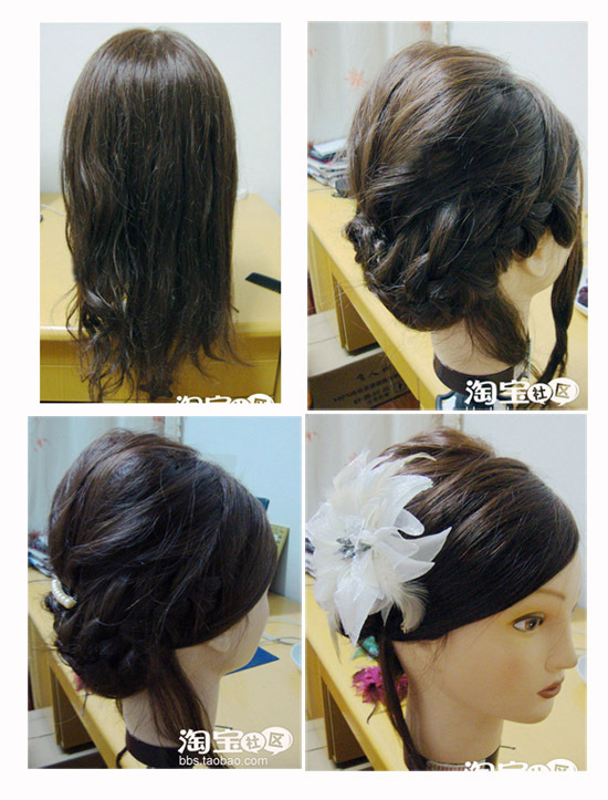 5分钟~LUL半<em>长</em>不短的<em>头发怎么</em>扎U教你打造韩