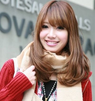 日本街拍美丽刘海改小女孩<em>发型设计</em>头换面_u