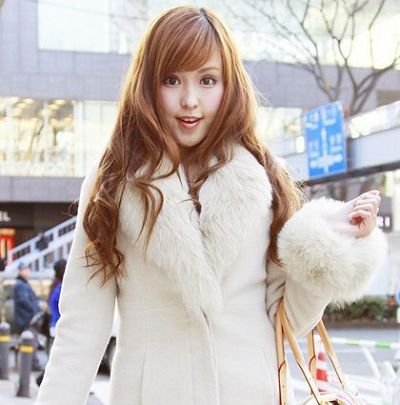 日本街拍美丽刘海改小女孩<em>发型设计</em>头换面_u