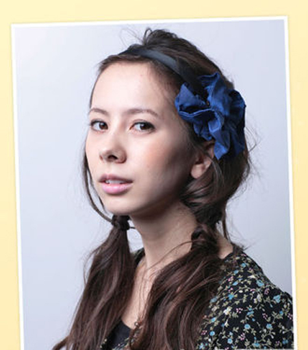 4款田园浪<em>菱形脸</em>适合的刘海漫感踏青<em>发型</em>DIY