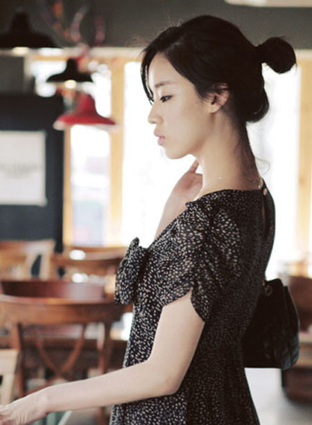 时尚女生<em>发型</em> 七夕<em>男生脸圆</em>适合<em>的发型</em>清纯唯