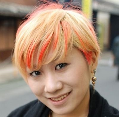 日本街拍美丽刘海改小女孩<em>发型设计</em>头换面_u