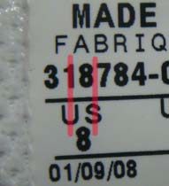 Nike真伪识别法 <wbr>Y3类鞋标的对位方式