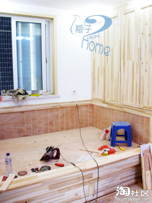 转一个超级帖-45平1室花1W改2室详程 - 装修讨